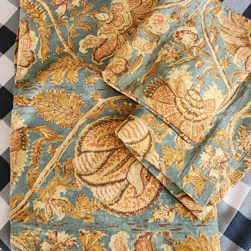 Pottery Barn King Duvet Set